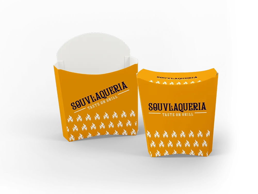 Souvlaqueria Straight Fries box